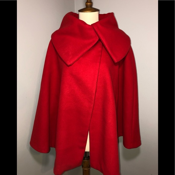 Sandro Ferrone Jackets & Blazers - Sandro Ferrone Roma Winter Cape No Belt